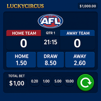LuckyCircus - AFL Betting - Competitive Odds